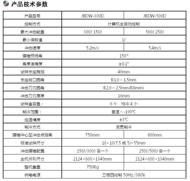 300J低溫沖擊試驗(yàn)機(jī)