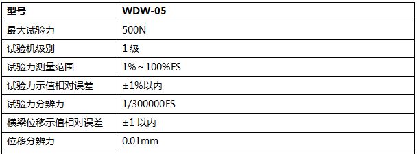500N微機(jī)控制電子萬能試驗(yàn)機(jī)